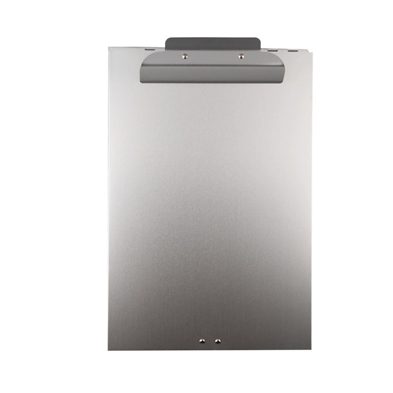 Metal clipboard i rustfrit stål i aluminium