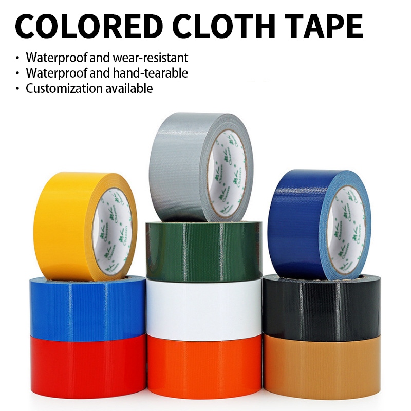 Farvet stoftape