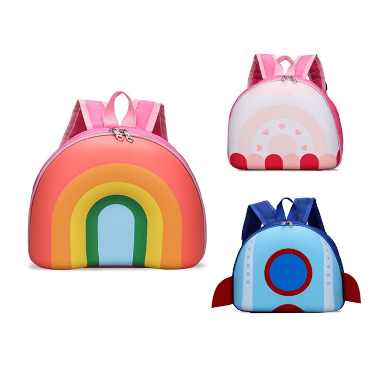 Rainbow 3D tegneserie børns rygsæk
