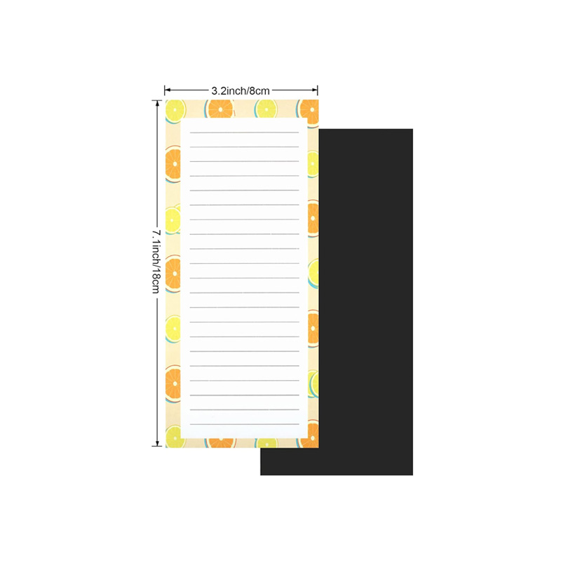 Indkøbsliste Huskeliste Magnetisk Sticky Note