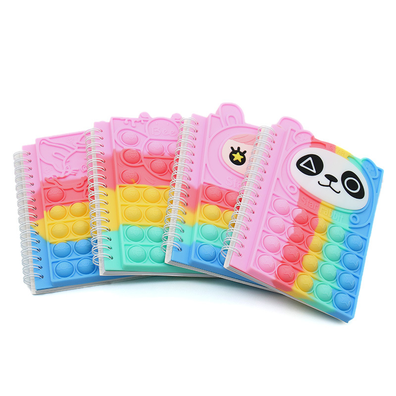 Squeeze Stress Relief Silikone Notebook