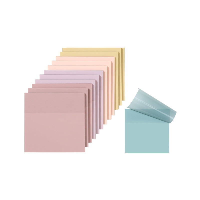 Vandtæt gennemsigtig PET Sticky Note